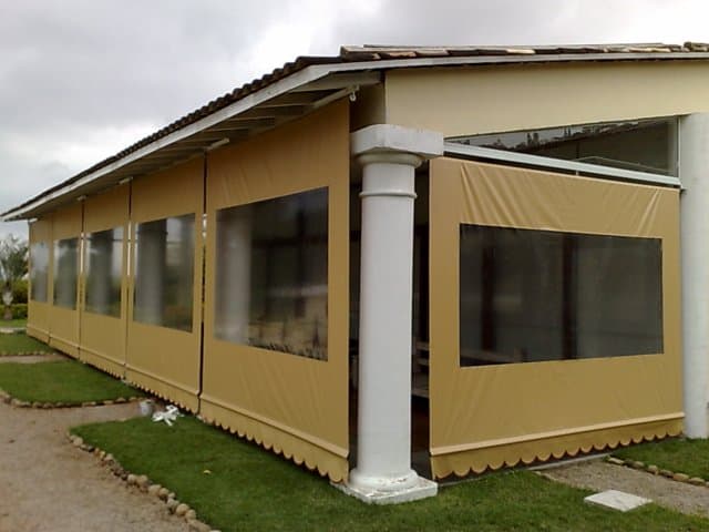 Toldo Cortina com Visor - Luna Toldos Anápolis